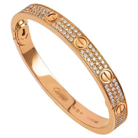 prix bracelet cartier love|cartier love bracelet full diamond.